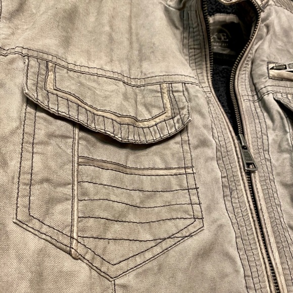 ✨FINAL PRICE🤑: Buckle Outerwear Embroidered Washed Jacket - Picture 8 of 16